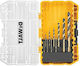 DEWALT Set of 10 Diamond Drills with Hexagonal Shank for Metal