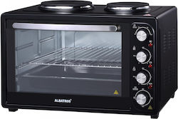 Albatros Electric Countertop Oven 45lt No Burners Black