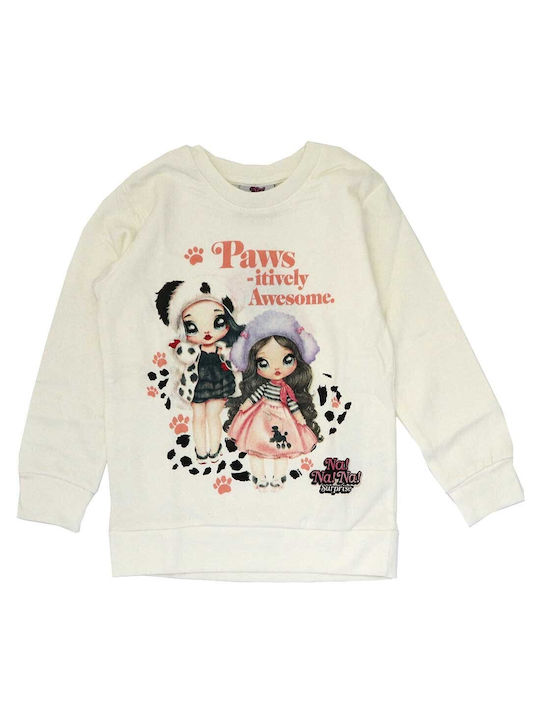 MGA Entertainment Kids Sweatshirt Ecru