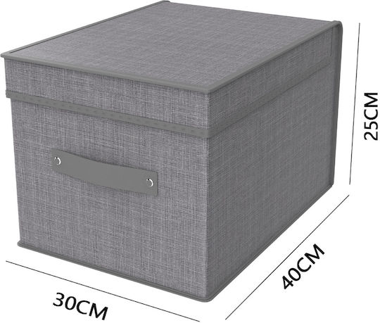 Tpster Kunststoff Aufbewahrungsbox mit Deckel 30x40x25cm 1Stück