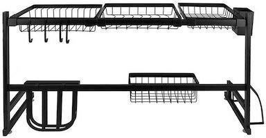 Metallisches Schwarzes Spülbeckenablauf 66.5x32x52.5cm
