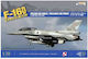 Kinetic F-16d52 Haf Haf Φιγούρα Μοντελισμού Αεροπλάνο σε Κλίμακα 1:72 1.6x1.6εκ.
