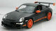 Welly Porsche GT3 RS Modellfigur Auto Schwarz im Maßstab 1:24