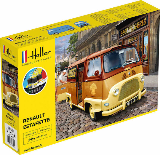 Heller Renault Фигура за Моделизъм Автомобил в Мащаб 1:24 16x7.4см.