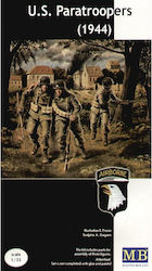 Master Box Us Paratroopers 1944 Figurină de Modelism la Scară 1:35