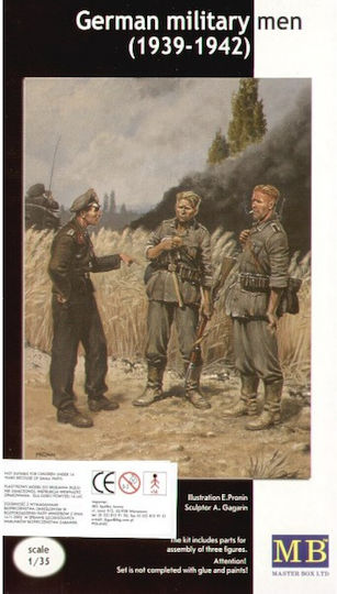 Master Box German Soldiers Modeling Figure in Scale 1:35