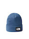 The North Face Knitted Beanie Cap Blue