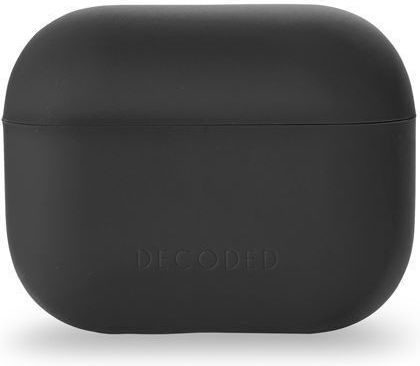 Decoded Aircase Hülle Silikon Charcoal für Apple AirPods 3