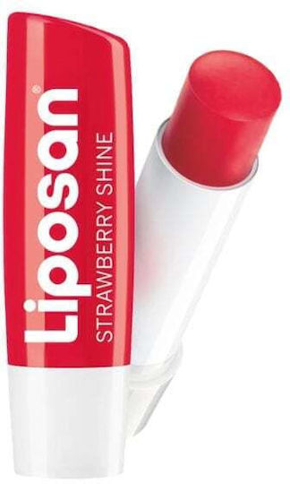 Liposan Fruity Shine Lip Balm SPF10 Strawberry 4.8gr