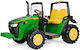 Παιδικό Τρακτέρ John Deere Dual Force Ηλεκτροκίνητο 12 Volt Πράσινο για 3+ Ετών