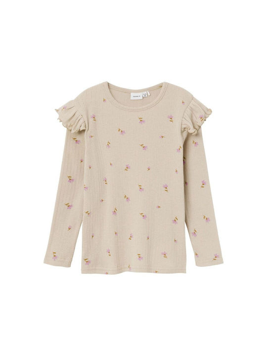 Name It Kids Blouse Long Sleeve Beige