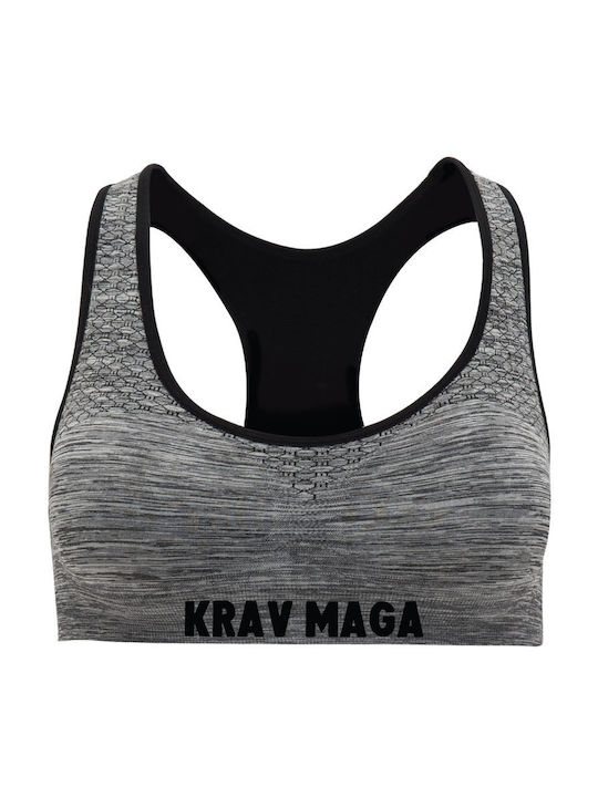 FightFlix Women's Sports Bra without Padding Gray