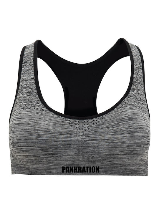 FightFlix Women's Sports Bra without Padding Gray