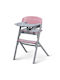 Kinderkraft Livy Baby Highchair 3 in 1 with Adjustable Height Pink
