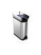 Ready Simplehuman Inox Mülleimer mit Pedal Silber 26.4x59.2x66cm