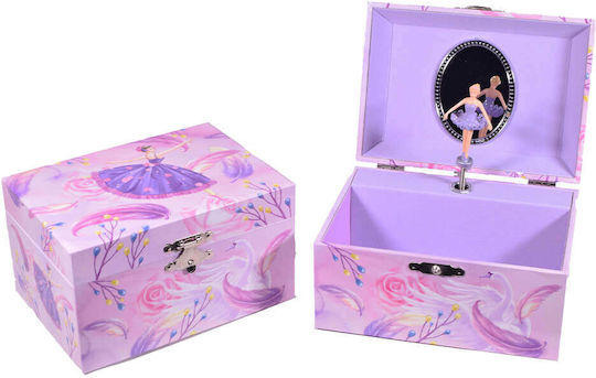 SP Souliotis Spieluhr Ballerina 1Stück 28-50216 Lila