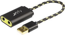 Cherry Εξωτερική USB Κάρτα Ήχου XG-SC1