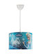 ARlight Kids Single Ceiling Light E27 Blue