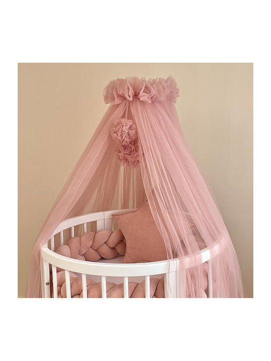 IngVart Tulle Baby Mosquito Net Pink