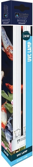 Aquarium Systems UV Lamp for Aquarium Lighting with Transparent Light 24W 31.7cm