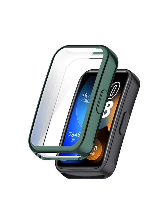 Θήκη Σιλικόνης σε Πράσινο χρώμα για το Huawei Band 8