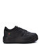 Vegan Γυναικεία Sneakers Μαύρα