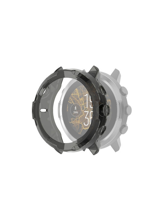 Silicone Case Transparent Black for Suunto 7