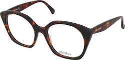 Max Mara Damen-Brillengestell aus Acetat in Bra...