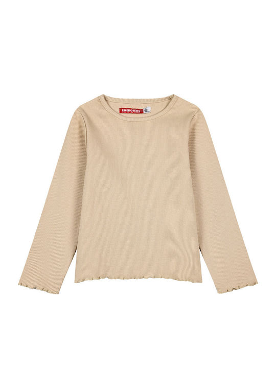 Energiers Kids' Shirt Long Sleeve Vanilla