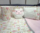 Civil Baby Crib Bedding Set Pink