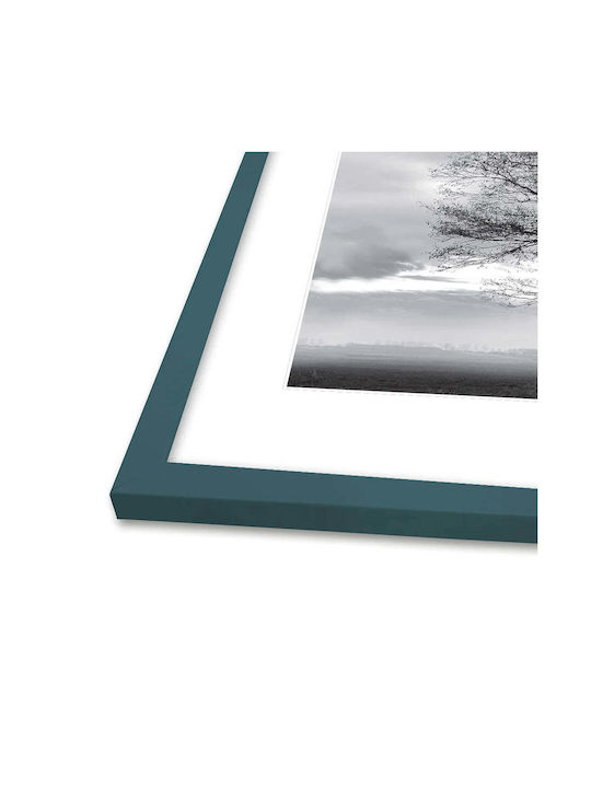 Incado Nordic Line Slim Kalypso PL Wooden Photo Frame with Blue Frame