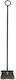 Zogometal Fireplace Broom Black