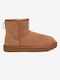 Ugg Australia Leder Damen Knöchelstiefel Tabac Braun