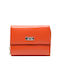 Mentzo Groß Frauen Brieftasche Klassiker mit RFID Orange