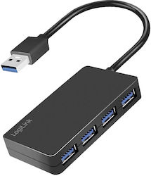 LogiLink USB 3.2 Hub 4 Θυρών με σύνδεση USB-A