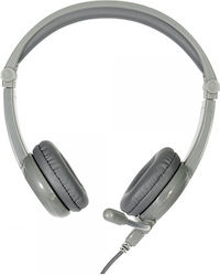 BuddyPhones Galaxy Auf dem Ohr Multimedia-Headsets mit Mikrofon in Gray Farbe