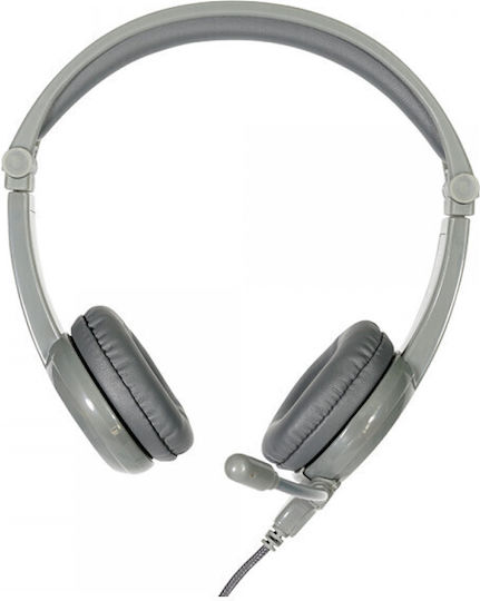 BuddyPhones Galaxy On Ear Multimedia Ακουστικά με μικρόφωνο σε Γκρι χρώμα