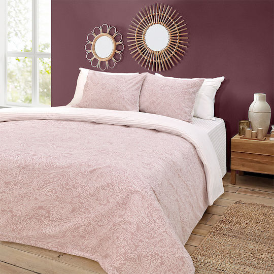 Lino Home Комплект Плик за Завивка Памучен Единичен с Калъфка 160x240 Pasilio Apple