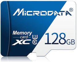Microdata Plus microSDXC 128GB Class 10 με αντάπτορα