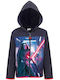 Kinderstrickjacke Fleece mit Kapuze Gray Star Wars