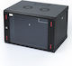 Επιτοίχια Καμπίνα Rack 16U Μαύρο ELGW-16U6060-BL