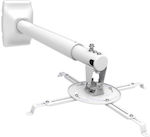 Focus Mount Projektor Wandhalterung mit maximaler Belastung von 24kg Weiß