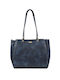 Doca Damen Tasche Schulter Blau