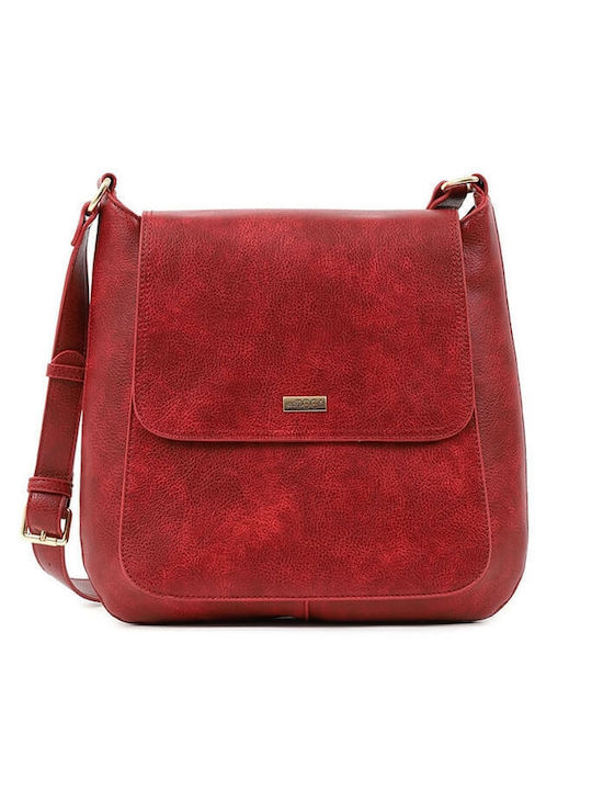 Doca Damen Tasche Crossbody Rot