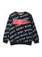 Kinder-Sweatshirt Schwarz