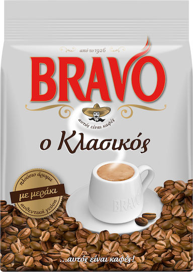 Bravo Гръцко Кафе Класически -0,50€ Classic Смляно 193гр