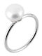 Kloxx Ring with Pearls made of Silver Gold Plated