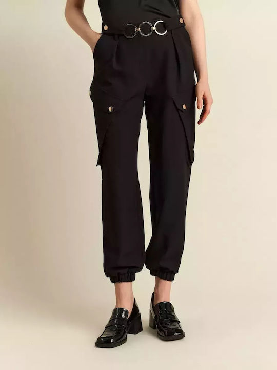 Forel Women's Fabric Trousers Black