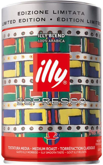 Illy Espresso Coffee Arabica Classico Limited Edition Ground 250gr
