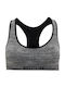 FightFlix Frauen Sport-BHs Sport-BH Gray